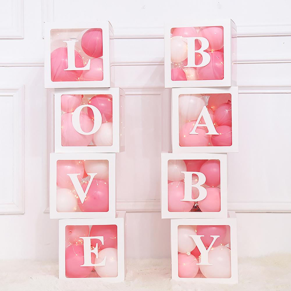 Wedding Z - 27/25cm Custom Alphabet Letter Balloon Box