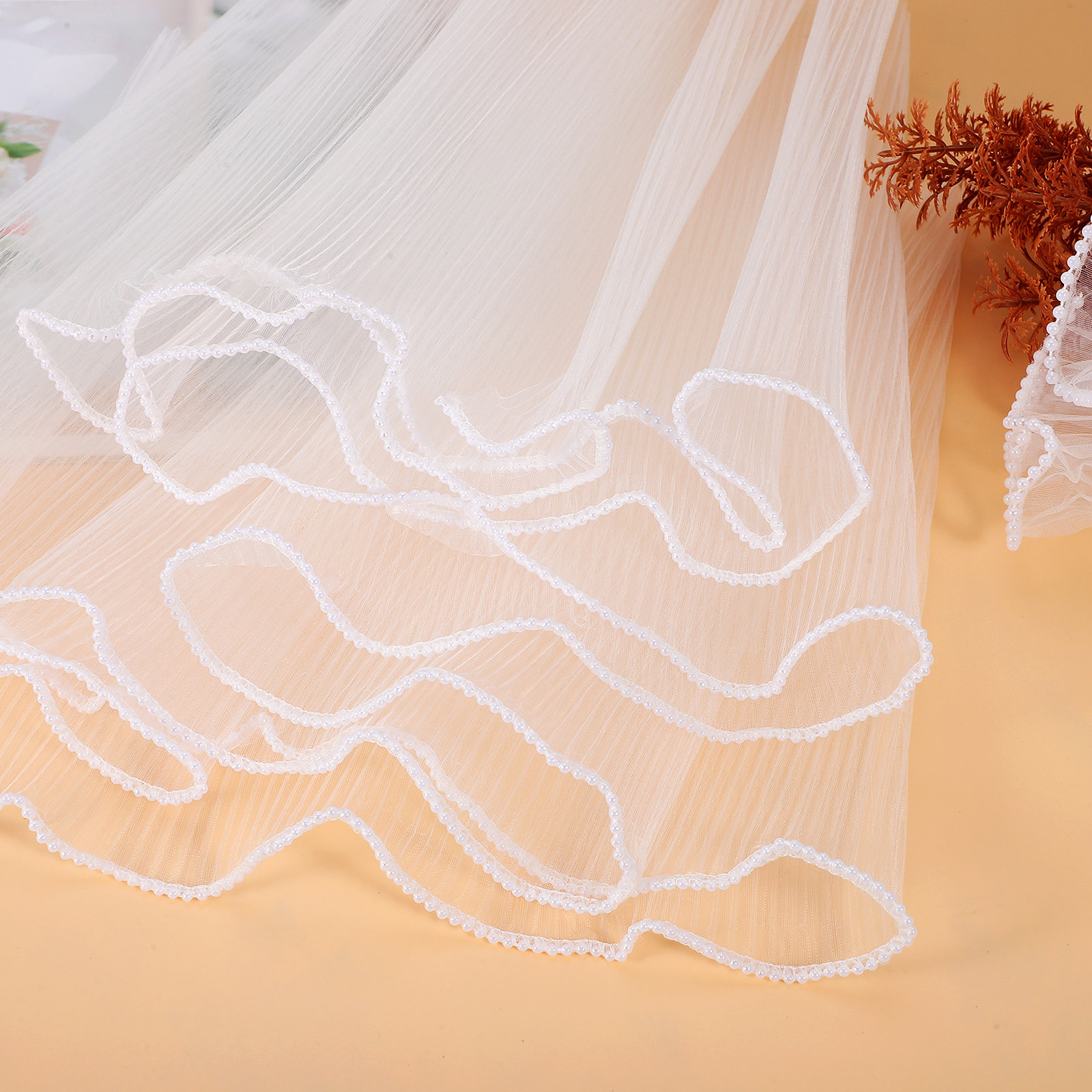 Wedding Floral Supply - Pearl Mesh Flower Wrapping Net for