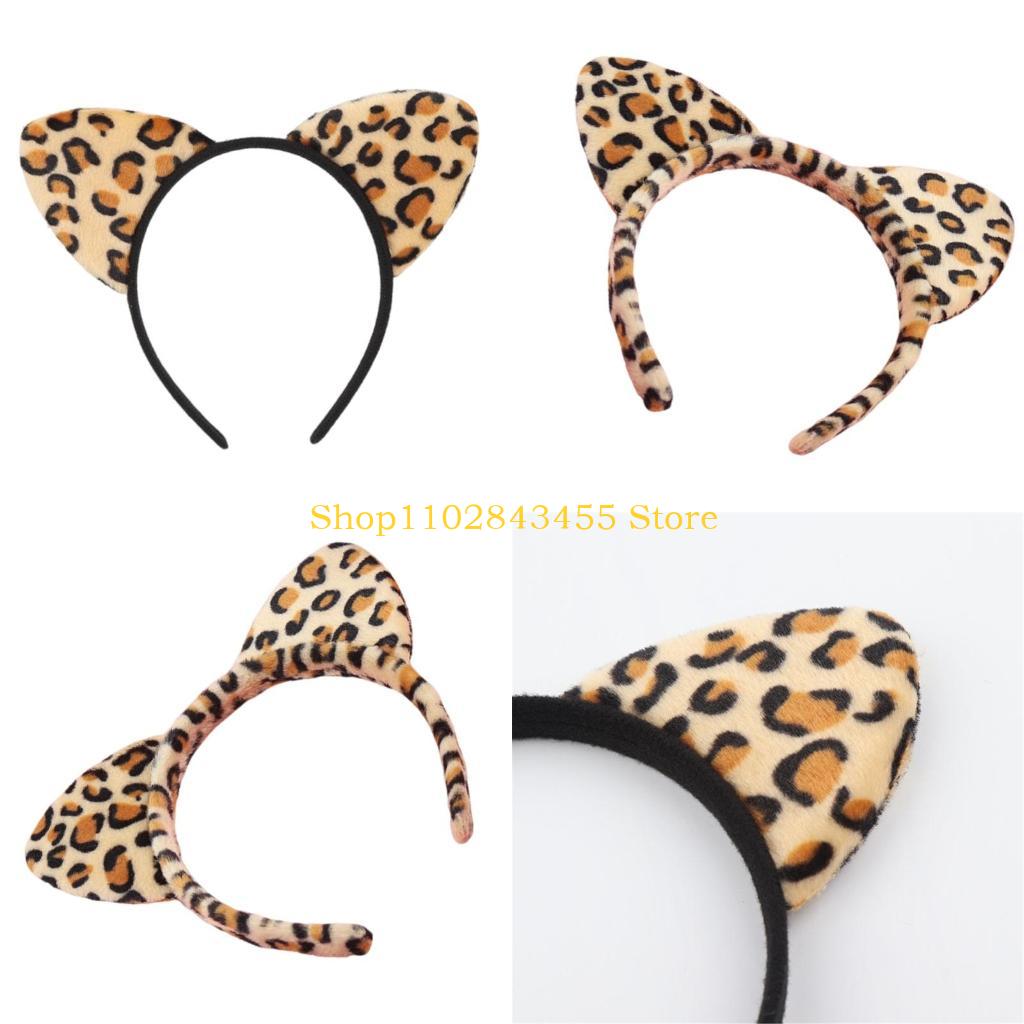 Photo Booth Prop - 49MC Women Hairband Furry Kitten Ear