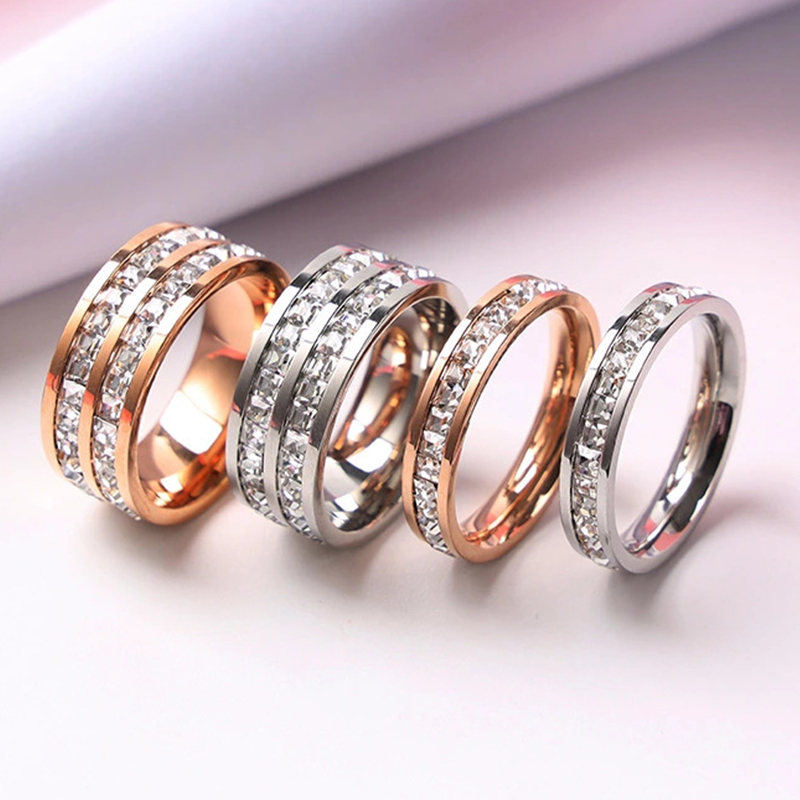 Wedding Z - Luxury Rose Gold Color Single Double