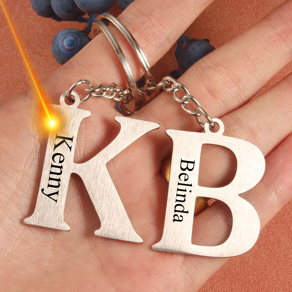 Wedding Z - Personalized A-Z Initial Laser Engraving Name
