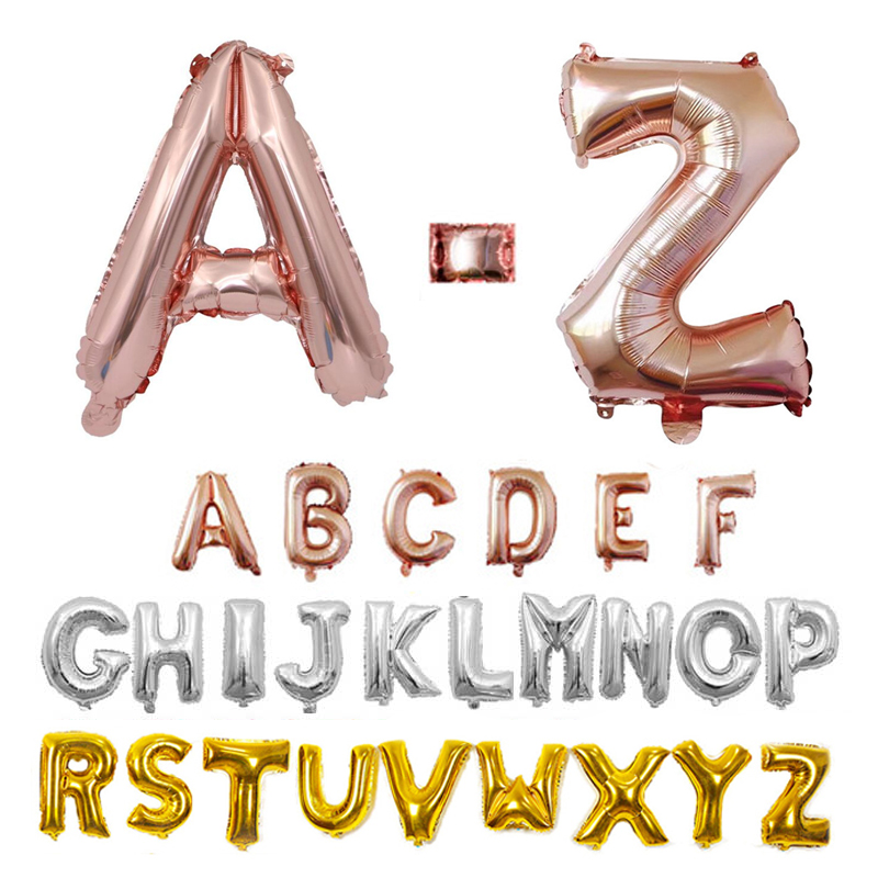 Wedding Z - 16 32 40 Inch Foil Letter