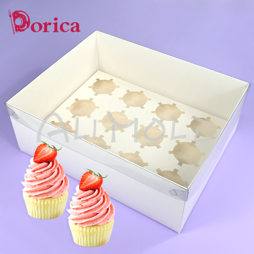 Wedding Cake Supply - 5-pack 6/12 Holes Cupcake Cake Box