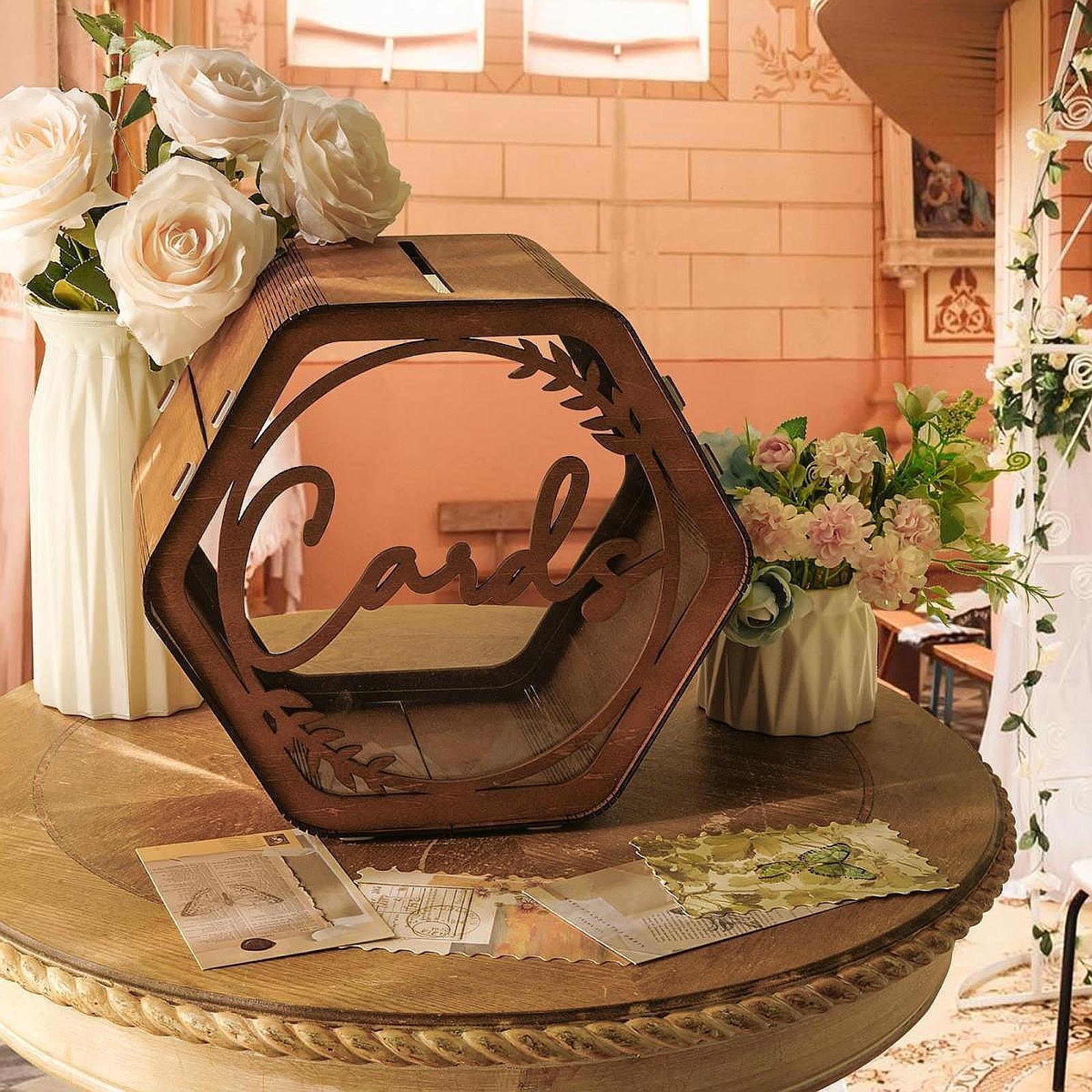 Wedding Card Box with Slot Dec - Wedding Card Box recension och pris