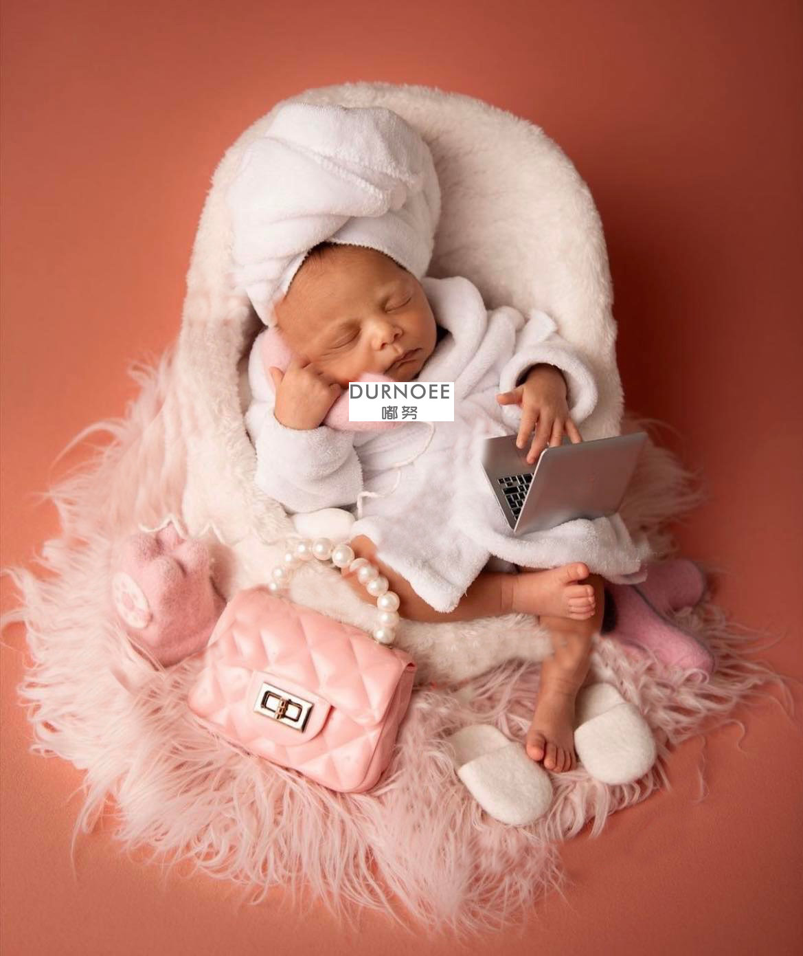 Wool Felt Doll Newborn Photogr - Photo Booth Prop recension och pris