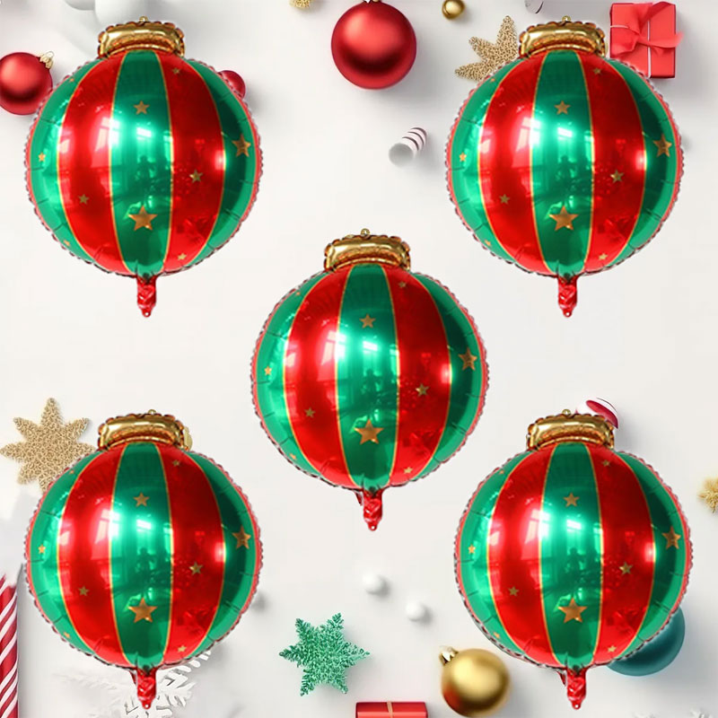 5pcs Red Green Christmas Ball  - Wedding/Event Supply Store recension och pris
