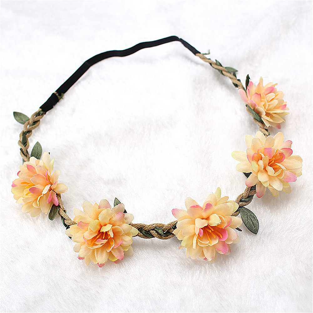 Women Wedding Flower Headband  - Wedding Supply List recension och pris