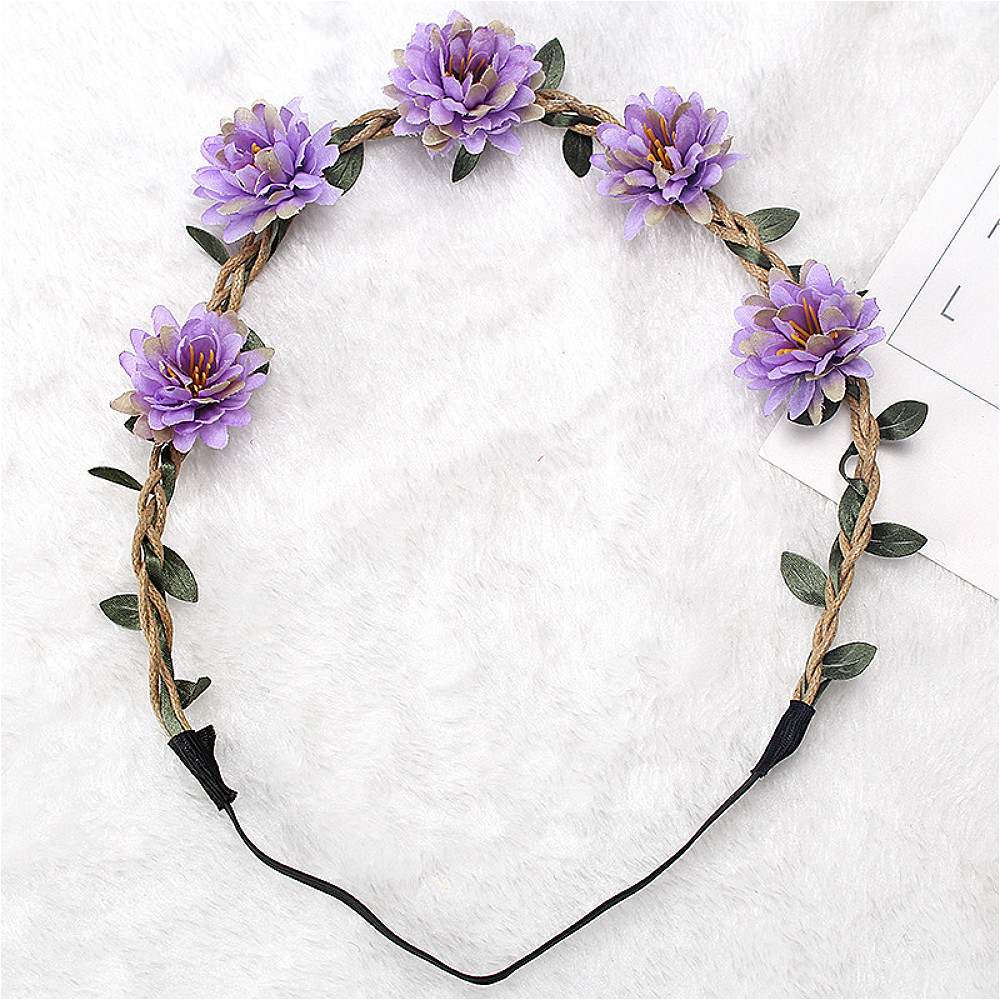 Women Wedding Flower Headband  - Wedding Supply List recension och pris