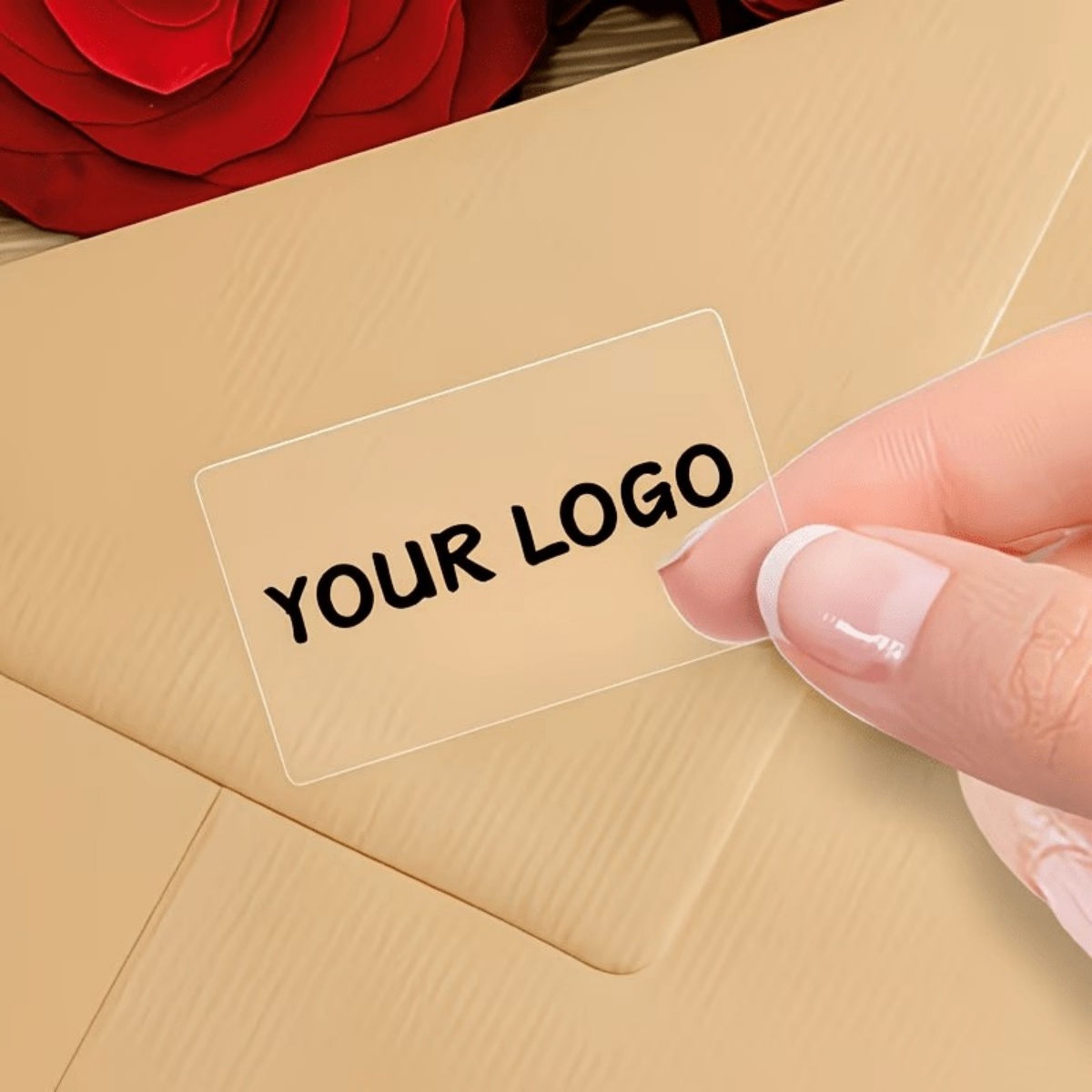 1 Custom Rectangular Text Stic - Wedding Packaging recension och pris