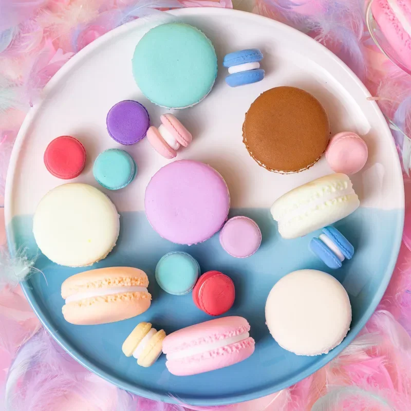 Simulation Macaron Cake Desser - Wedding Cake Supply recension och pris