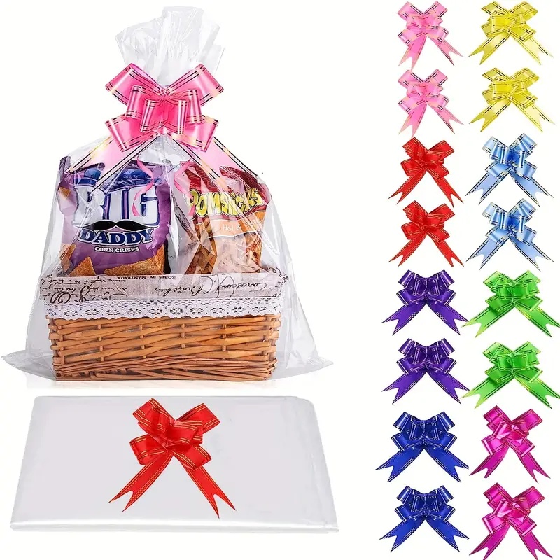 20/50 piece large clear cellop - Wedding Hampers recension och pris