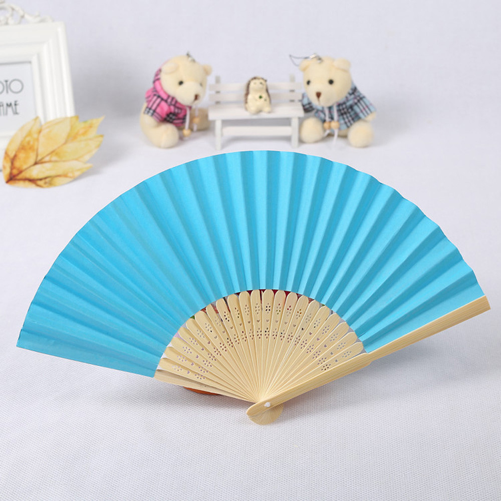 Hand Fan Pocket Folding Fan So - Wedding Supply List recension och pris