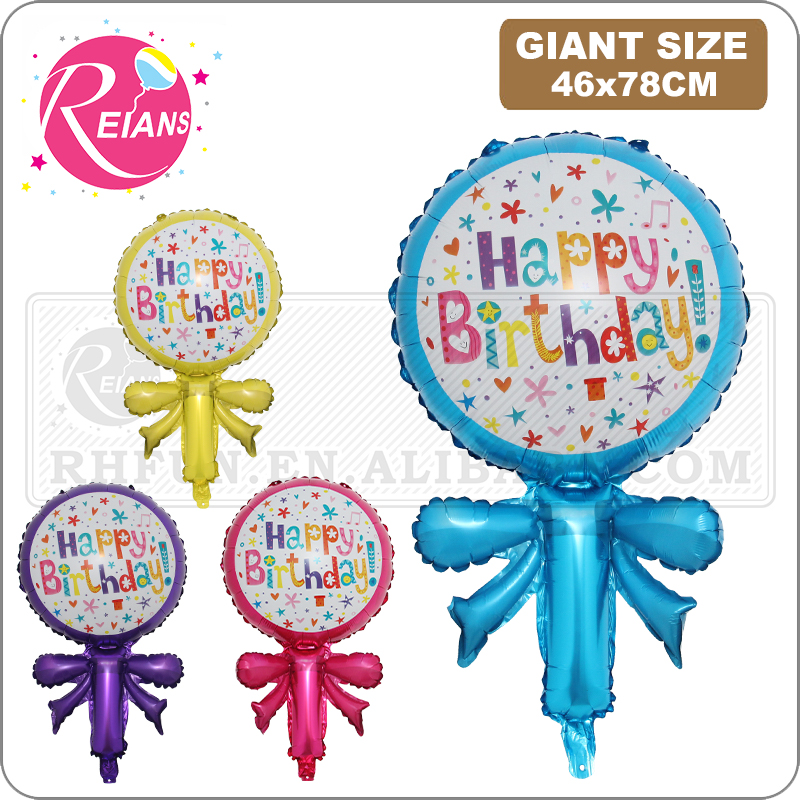 Happy Birthday Bowknot Lollipo - Supplier Wedding recension och pris