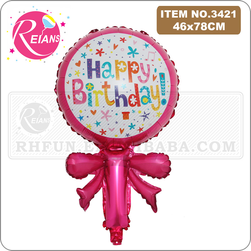 Happy Birthday Bowknot Lollipo - Supplier Wedding recension och pris