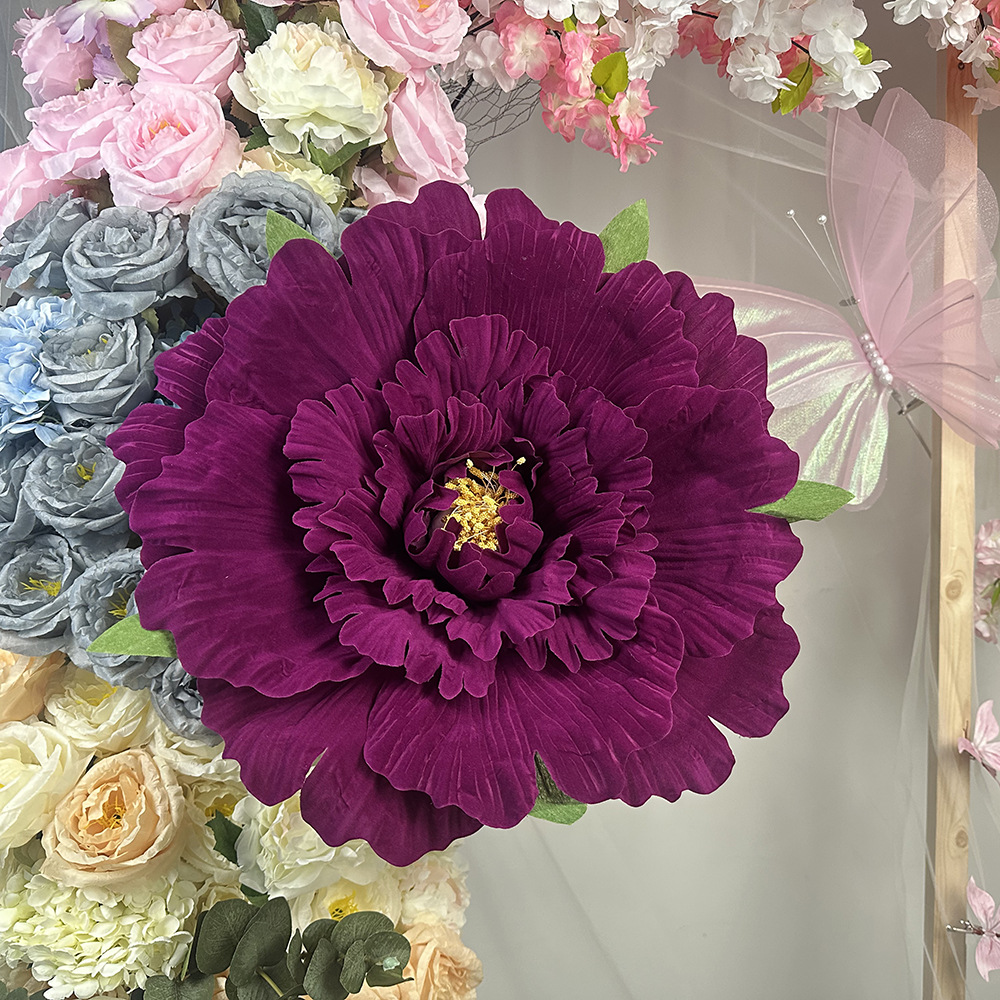 Solid Color Velvet Peony Ornam - Wedding Hampers recension och pris
