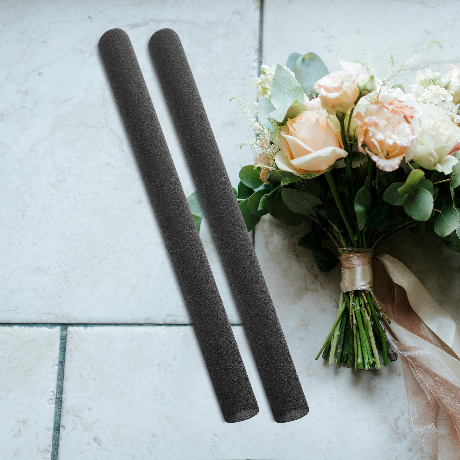 8Pcs Floral Foam Rods Black 1. - Wedding Floral Supply recension och pris