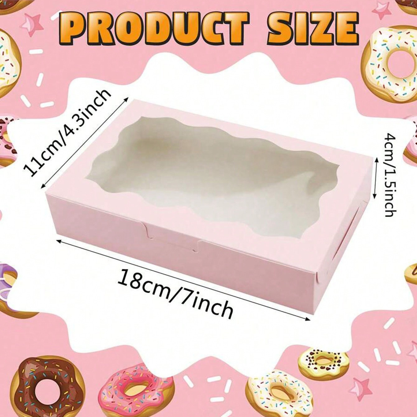 10/30/50Pcs Kraft Paper Cake C - Wedding Cake Supply recension och pris