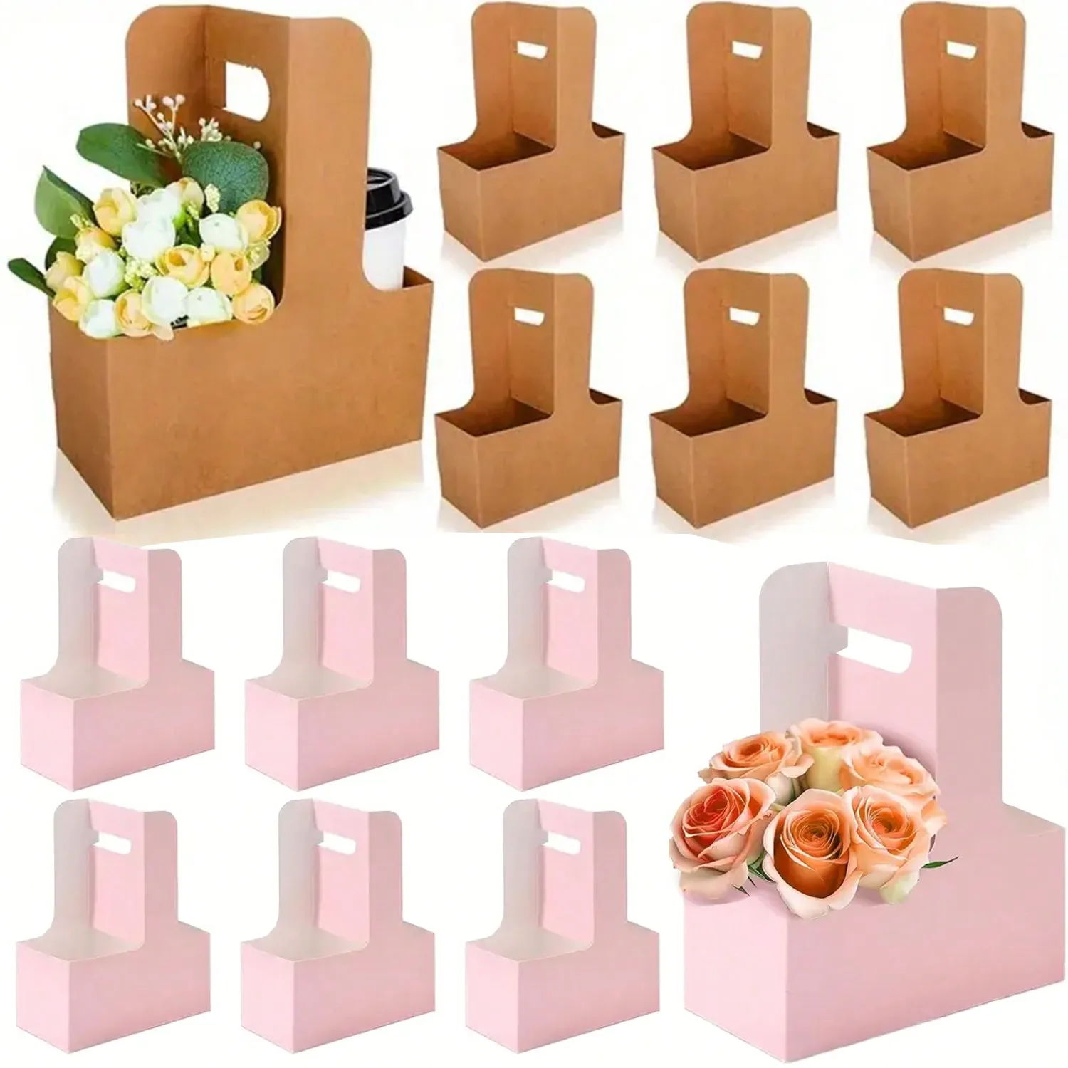 Kraft Paper Flower Bouquet Gif - Wedding Hampers recension och pris
