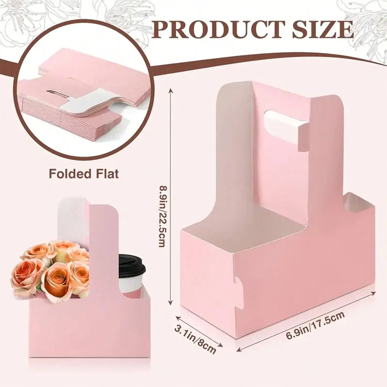 Kraft Paper Flower Bouquet Gif - Wedding Hampers recension och pris