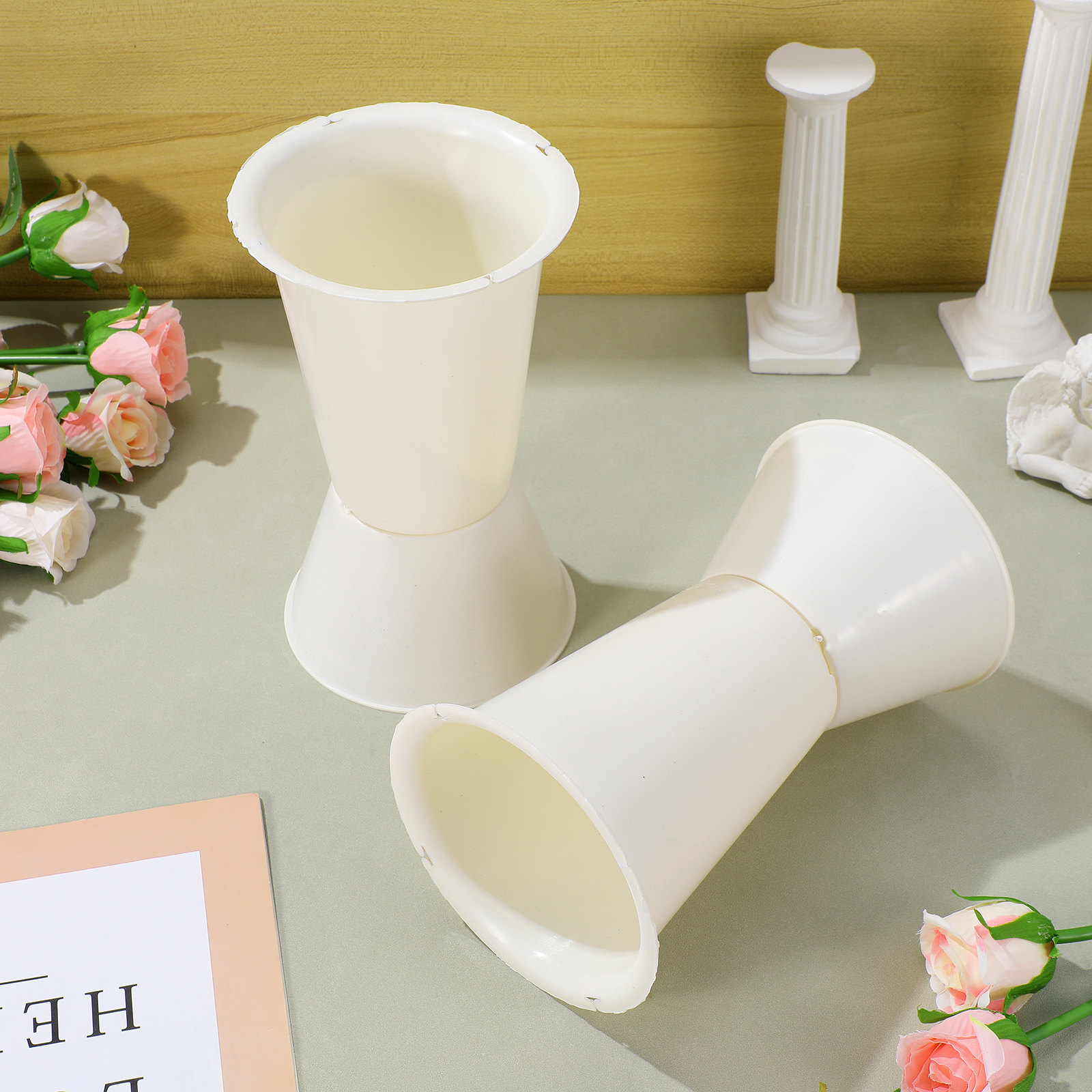 5Pcs Bouquet Holder Plastic We - Wedding Floral Supply recension och pris