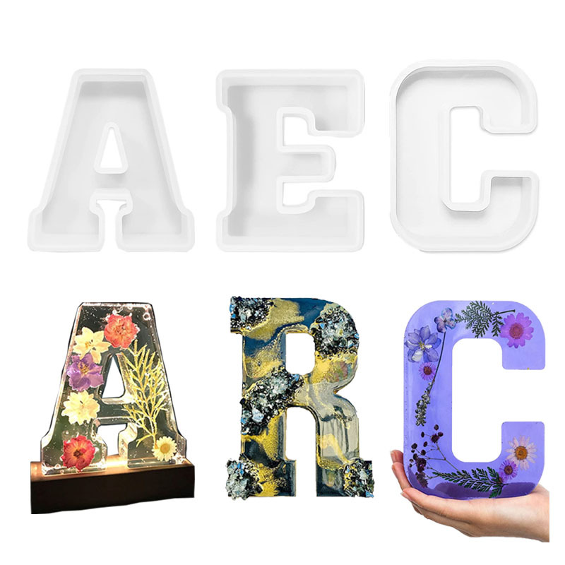 1pc A-Z Letter Silicone Molds  - Wedding Z recension och pris