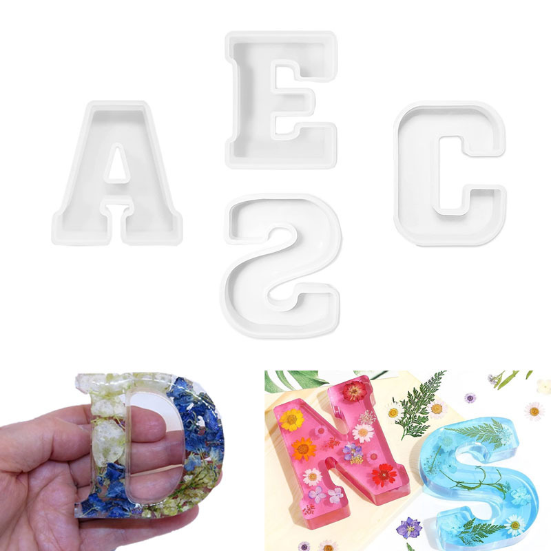 1pc A-Z Letter Silicone Molds  - Wedding Z recension och pris