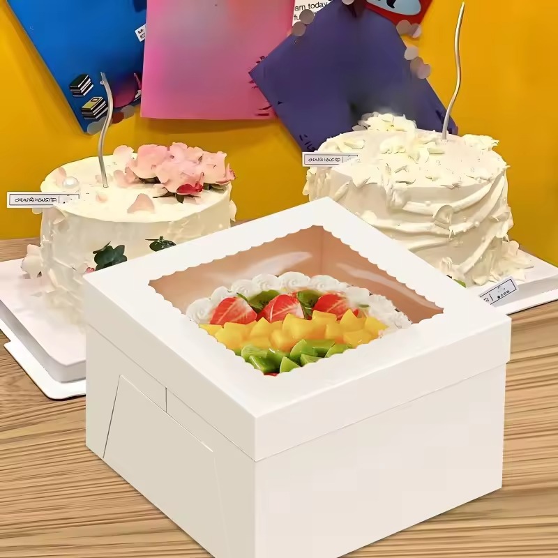 yes2/4/6PCS Disposable White C - Wedding Cake Supply recension och pris