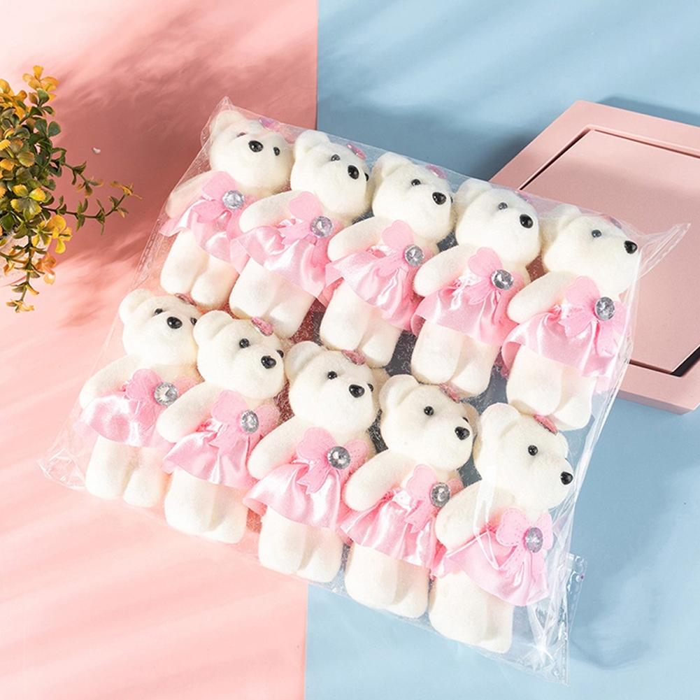 10pcs/Bag Bouquet Bear Ice Cre - Wedding Packaging recension och pris