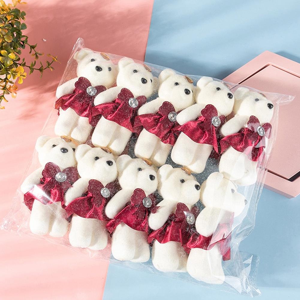 10pcs/Bag Bouquet Bear Ice Cre - Wedding Packaging recension och pris