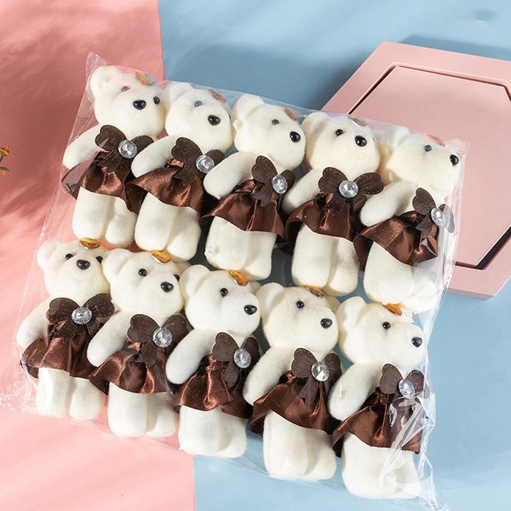 10pcs/Bag Bouquet Bear Ice Cre - Wedding Packaging recension och pris