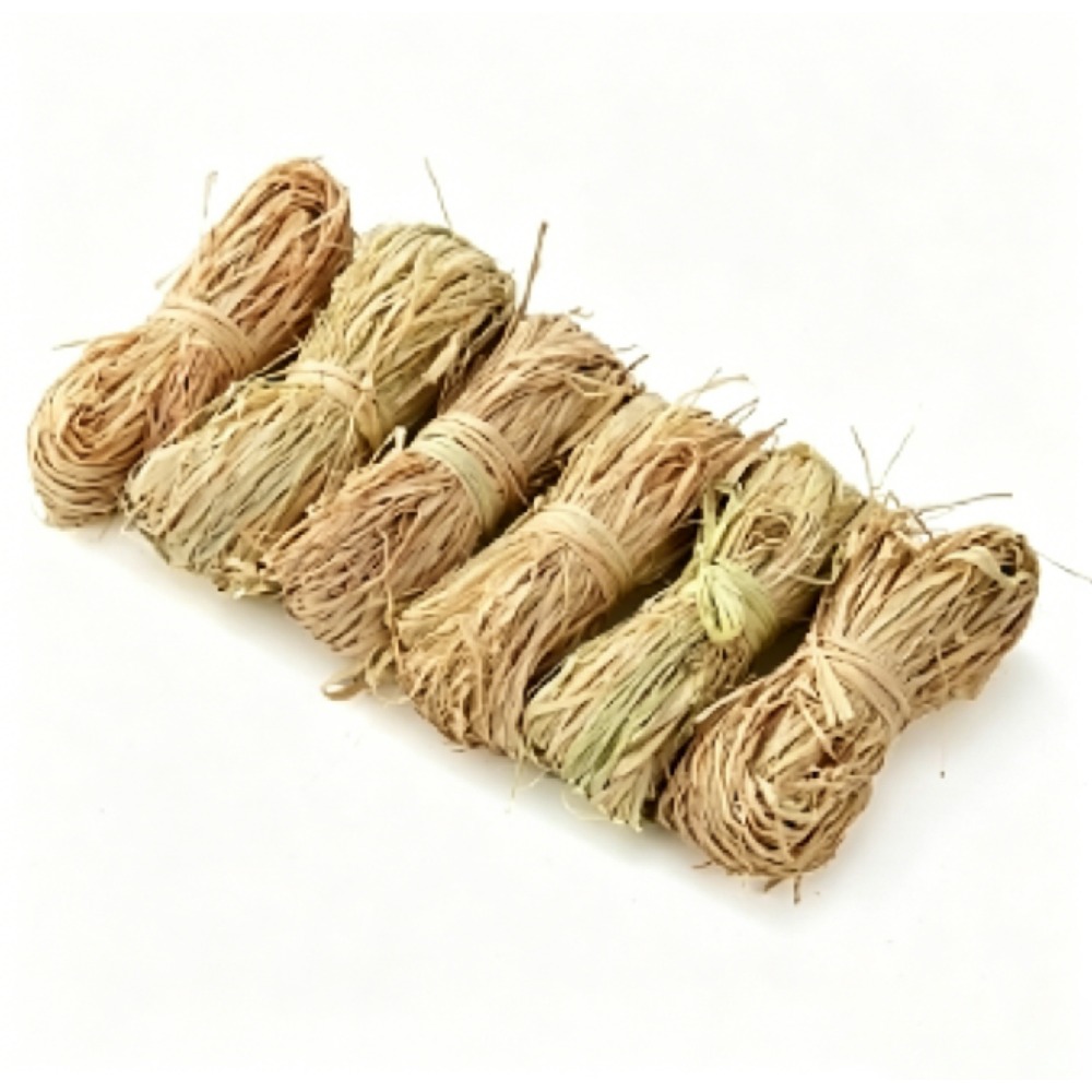 Natural Vintage Raffia Shred F - Wedding Floral Supply recension och pris