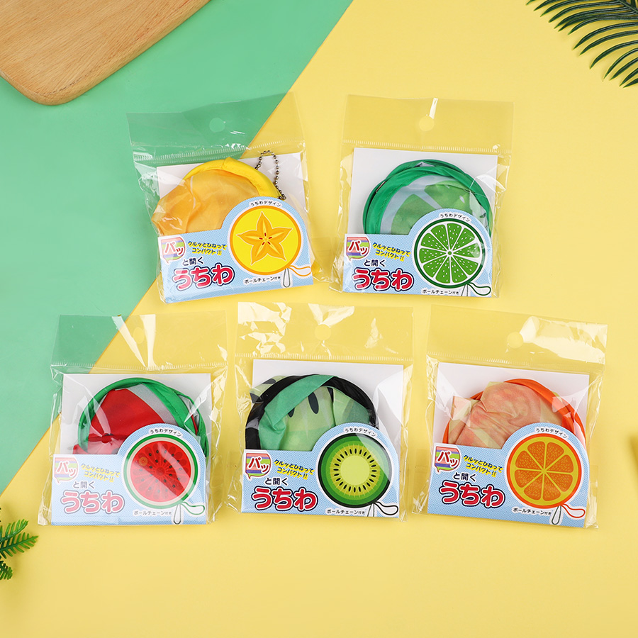 5Pcs/set Fruit Design Hand Fan - Wedding Supply List recension och pris