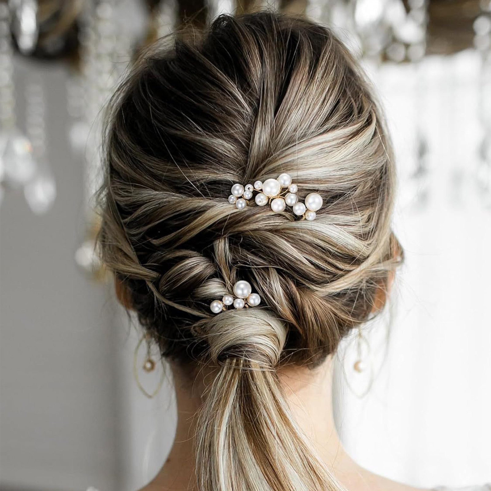 3pcs Bride Hairpin Trendy Hair - Wedding Supply List recension och pris