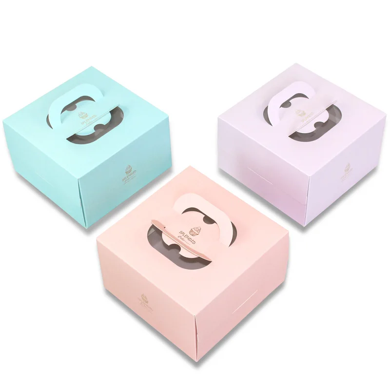 5pcs 8inch cake box with windo - Supplier Wedding recension och pris