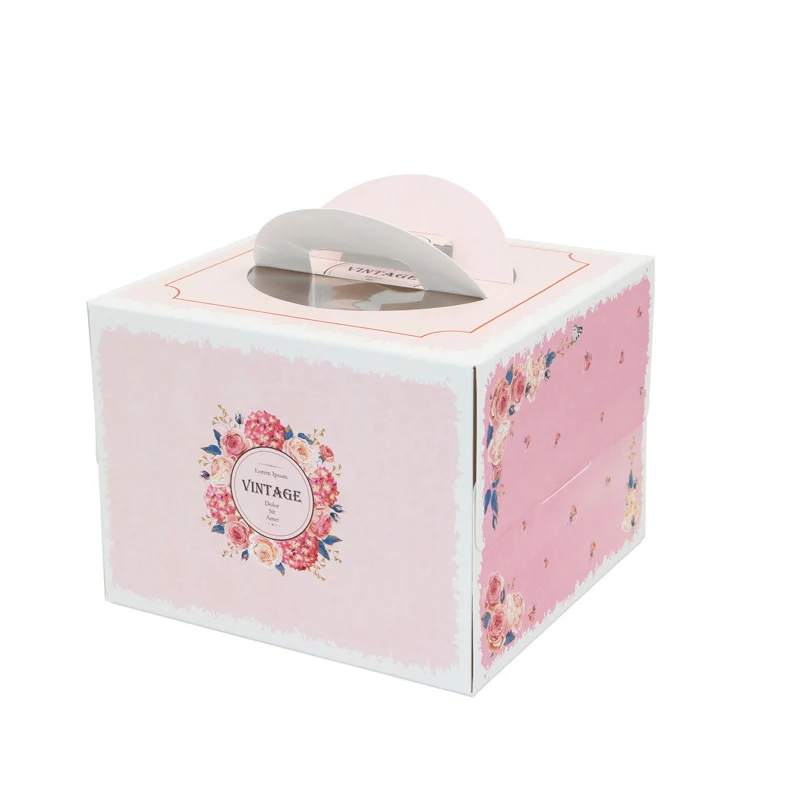 5pcs 8inch cake box with windo - Supplier Wedding recension och pris