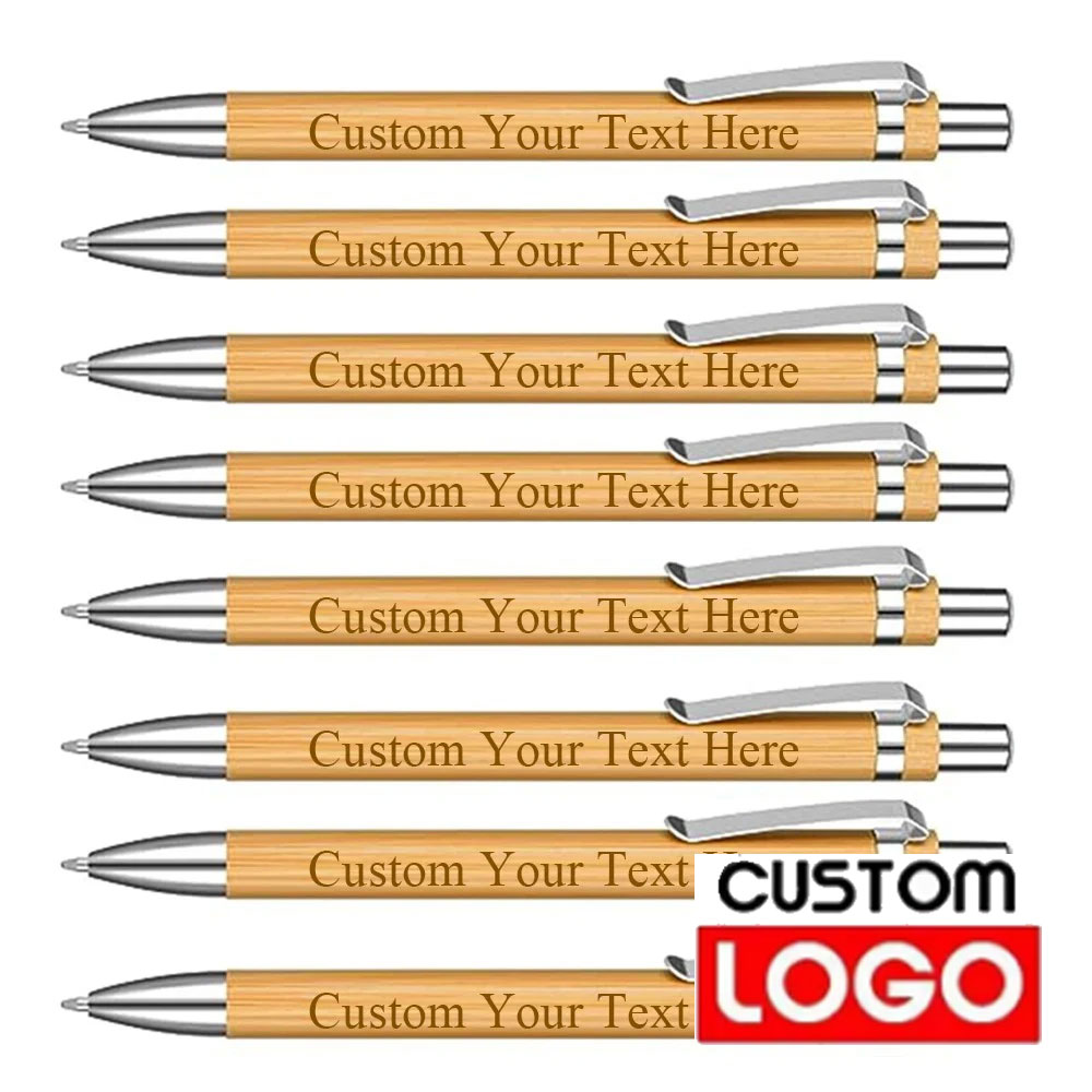 200-20Pcs Bamboo Pen Custom Lo - Wedding Supply List recension och pris