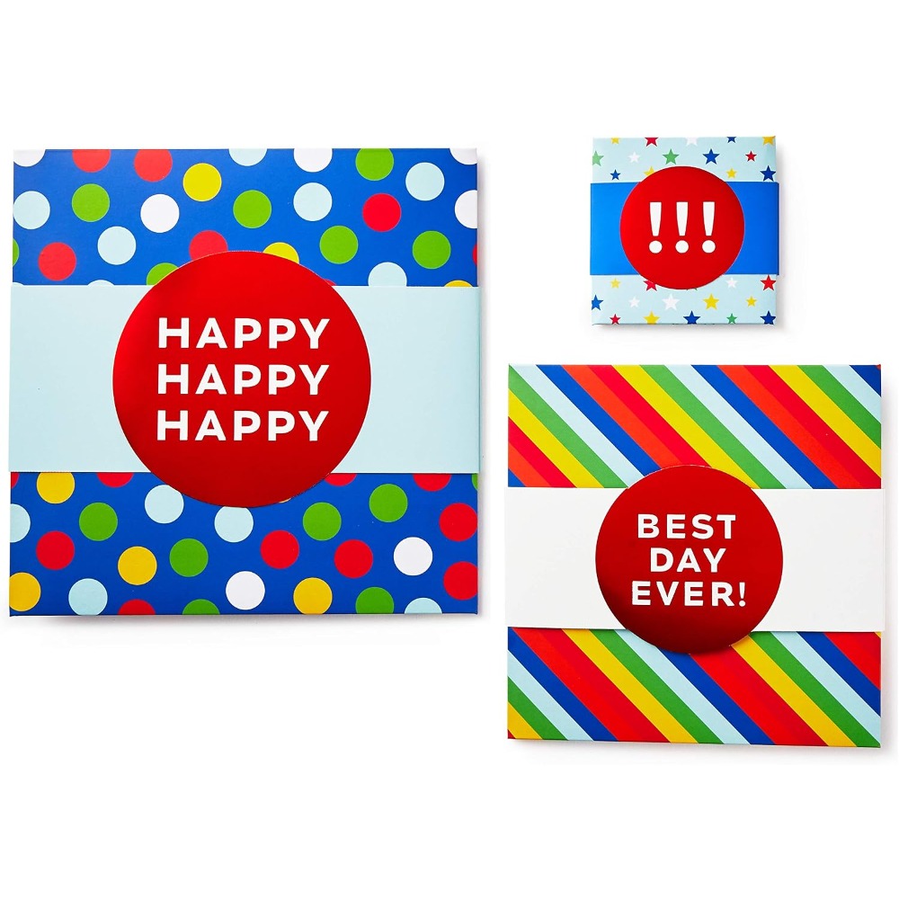 Colorful Gift Boxes Assorted S - Wedding Packaging recension och pris