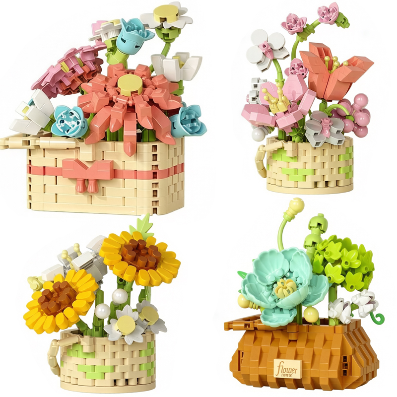 Flower Basket Set Building Blo - Wedding Hampers recension och pris