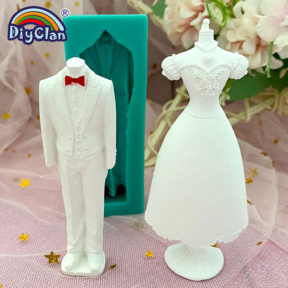 Marry Decoration Silicone Mold - Wedding Cake Supply recension och pris