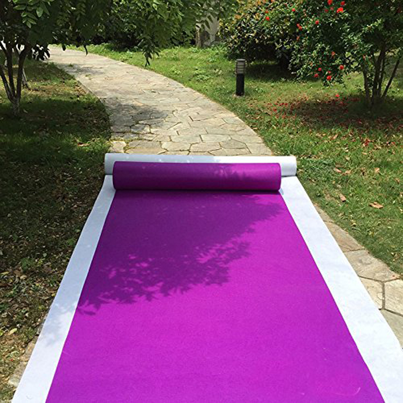 Pure Purple Non-woven Fabric W - Wedding Tap recension och pris