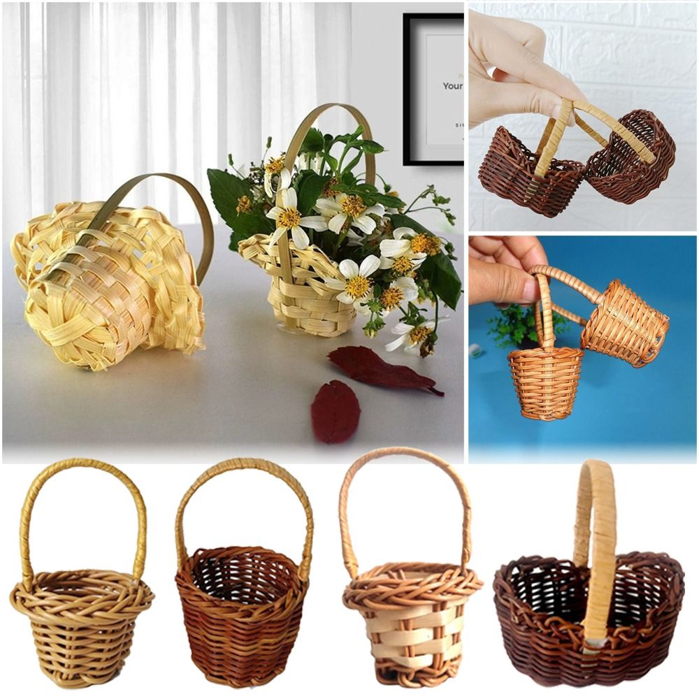 Mini Braid Flower Baskets with - Wedding Hampers recension och pris