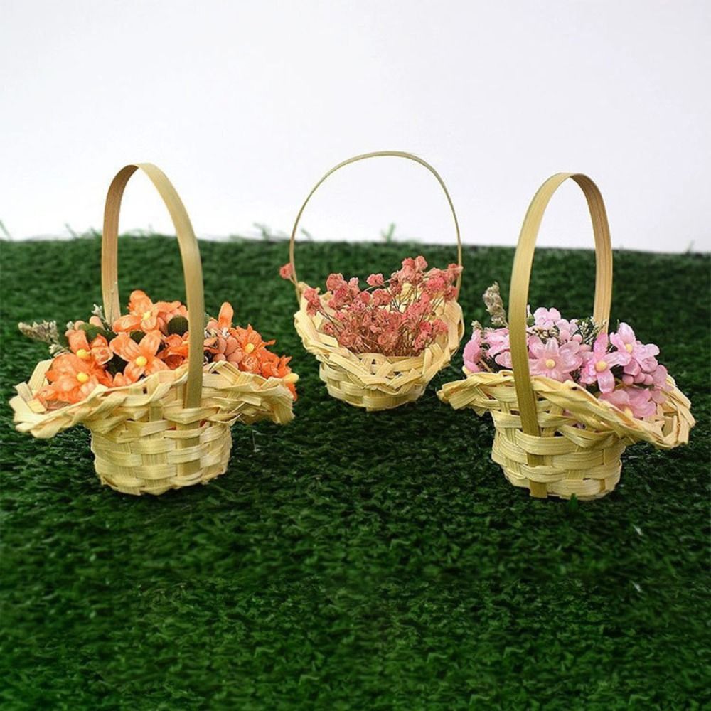 Mini Braid Flower Baskets with - Wedding Hampers recension och pris