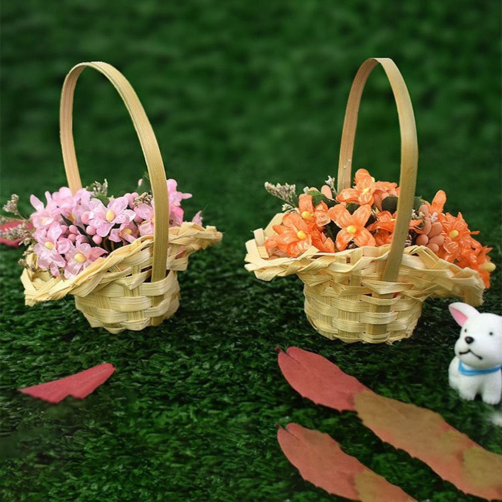 Mini Braid Flower Baskets with - Wedding Hampers recension och pris