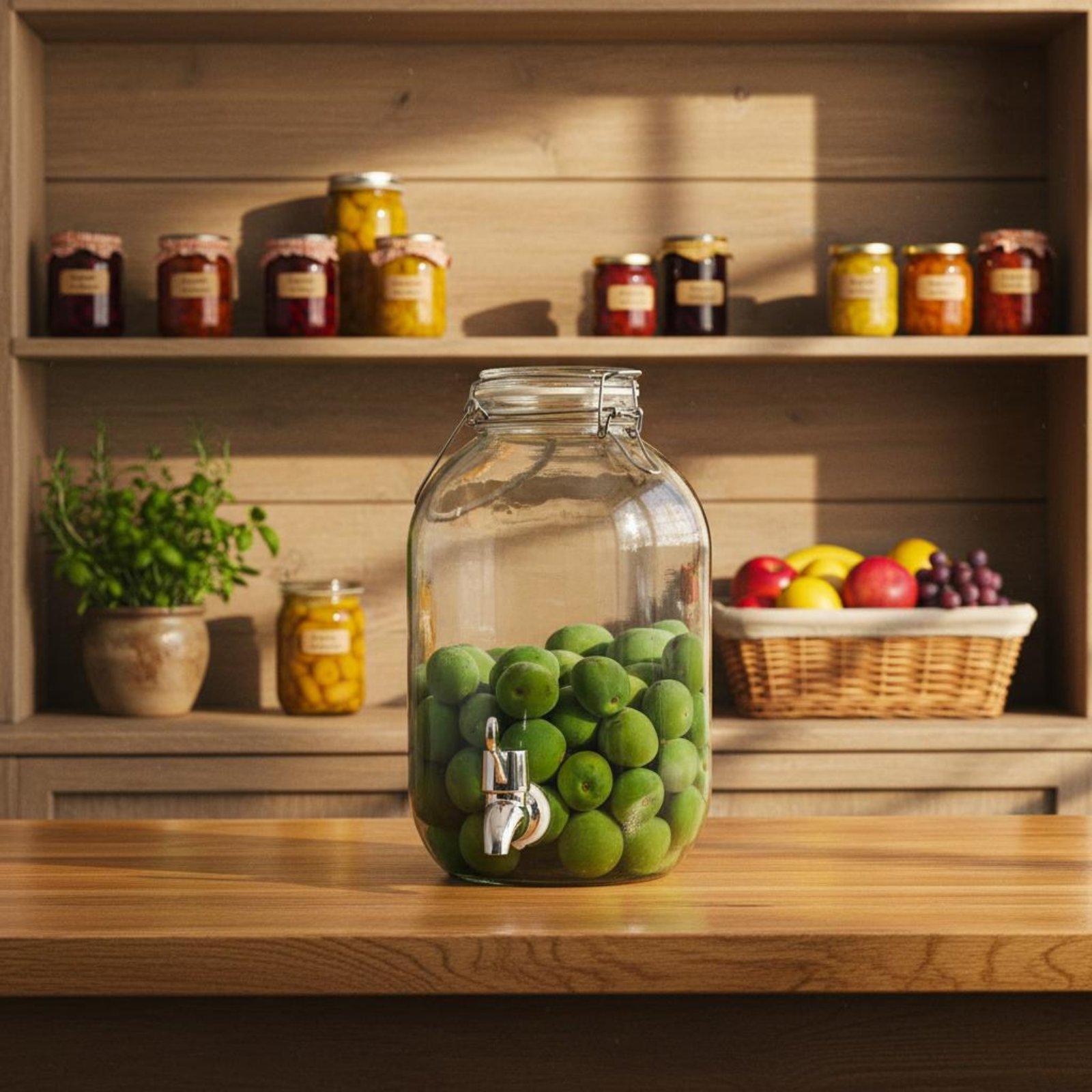 Glass Jar with Spigot Large Dr - Wedding Tap recension och pris