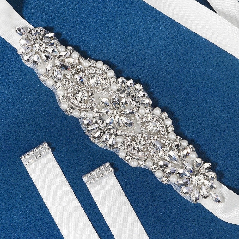 Sweet Ribbon Bridal Belt Long  - Bridal Sash Ribbon recension och pris