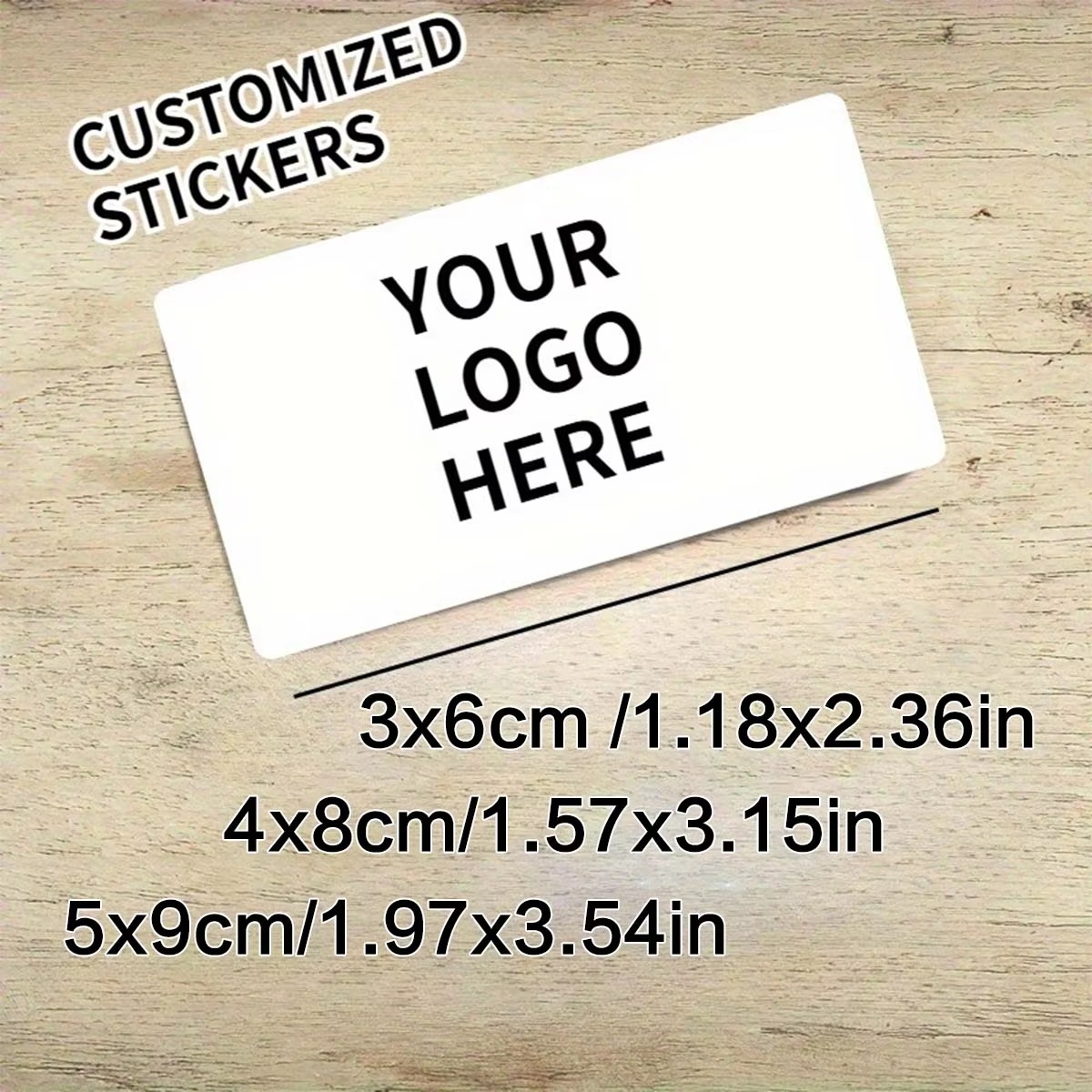 Custom Rectangular Stickers –  - Wedding Packaging recension och pris