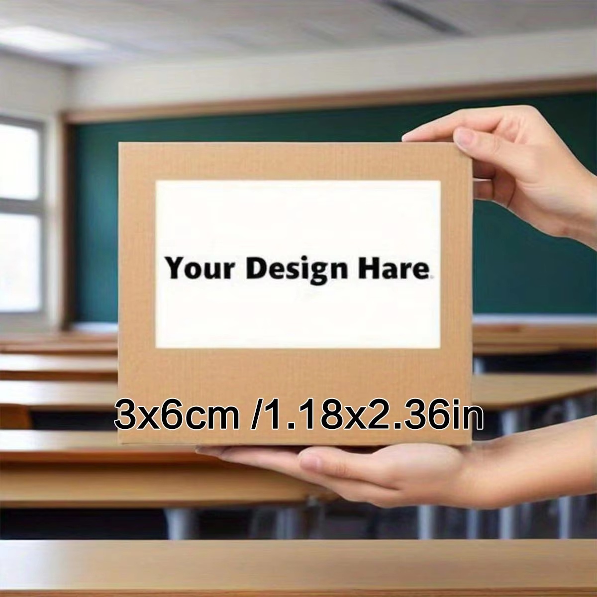 Custom Rectangular Stickers –  - Wedding Packaging recension och pris