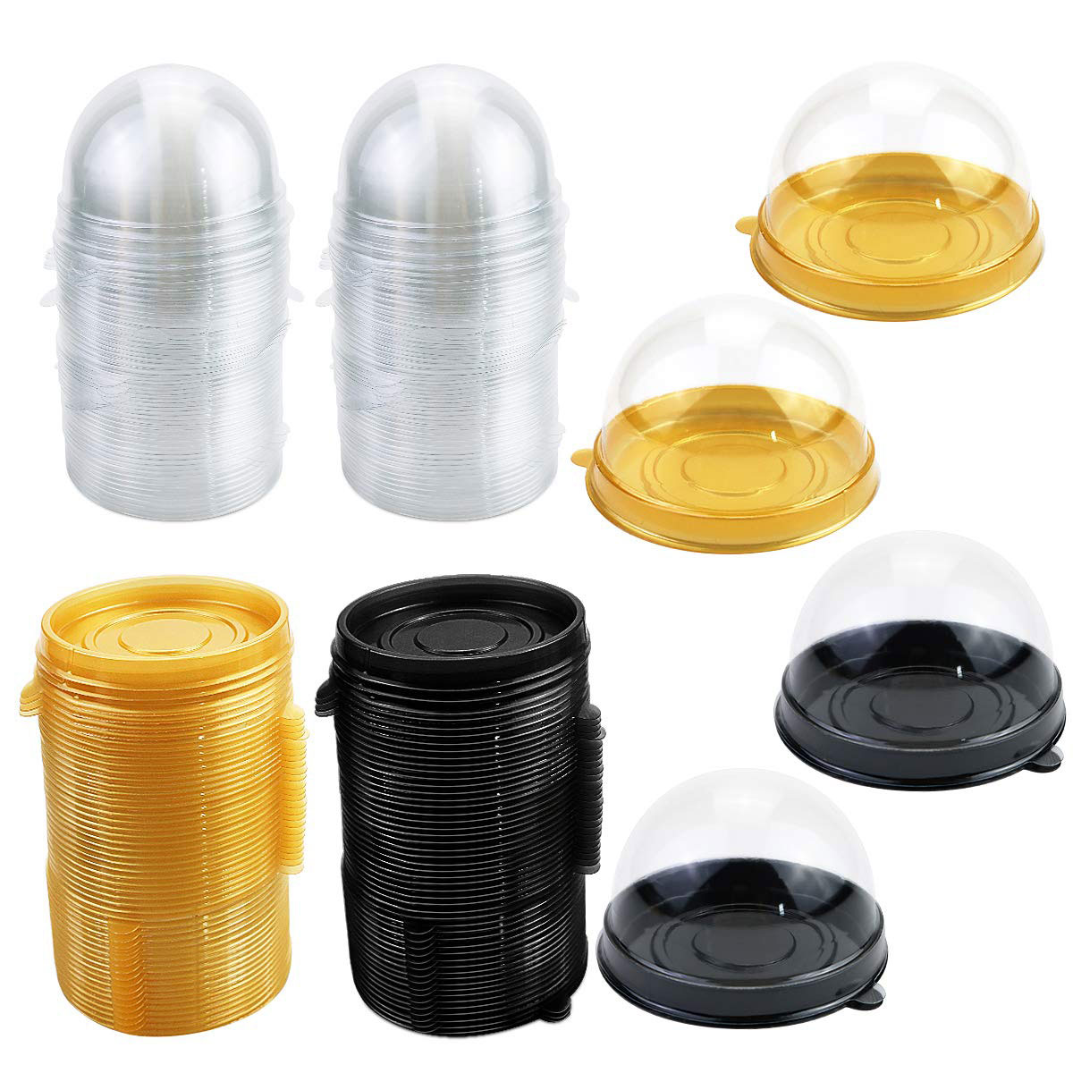 Transparent Cake Dessert Box C - Wedding Cake Supply recension och pris