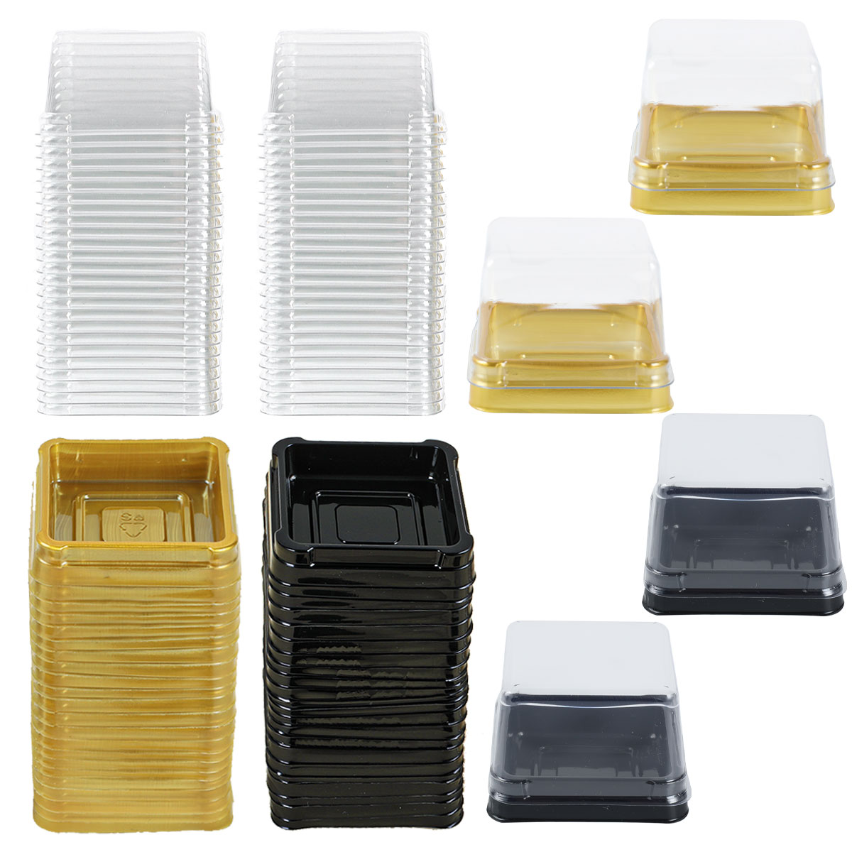 Transparent Cake Dessert Box C - Wedding Cake Supply recension och pris