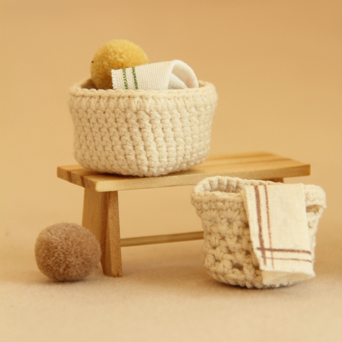 1:12 Miniature Handmade Croche - Wedding Hampers recension och pris